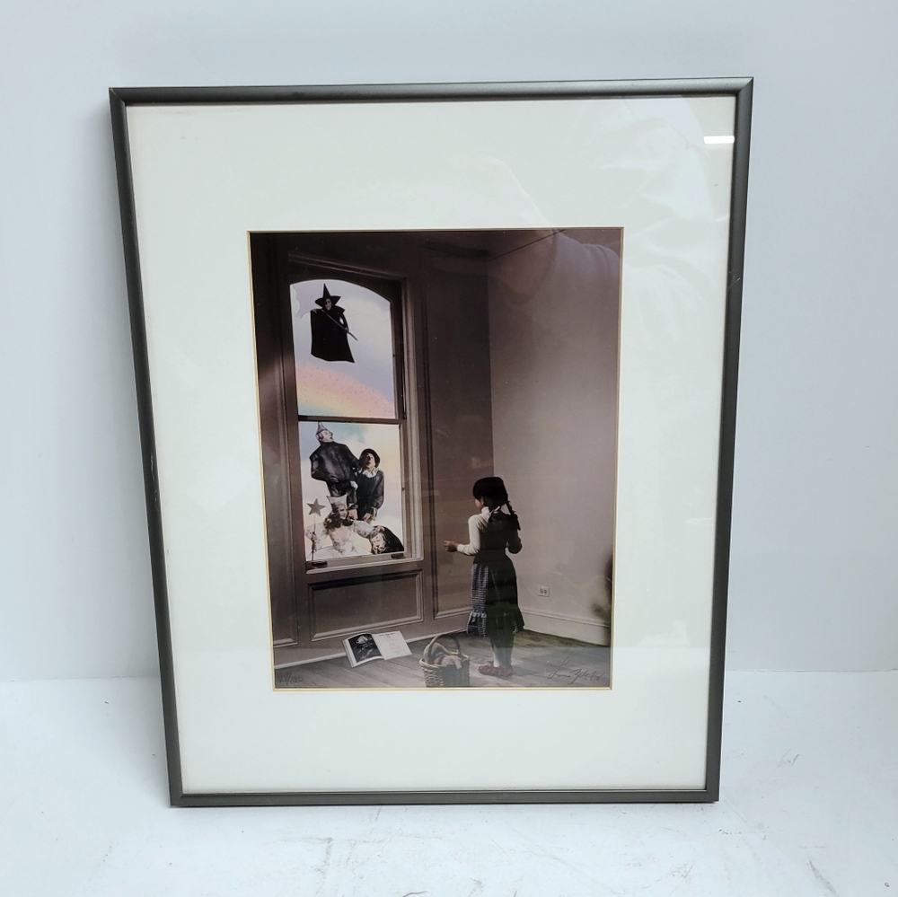 Lou zale wizard of oz we are not in Kansas anymore signed limited art print